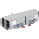 60 Amp 600 Volt AC 3 Pole Twin Panelboard Fusible Switch Unit