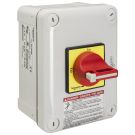 Vario Non-Metallic Motor Disconnect Switch 20 Amp 600 VAC (Max), UL 508, Nema 12