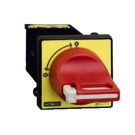 TeSys Mini-Vario Manual Switch Disconnector - 20 Amp (IEC) - Door Mount - Red/Yellow Handle, UL 508