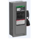 Safety Switch, Heavy Duty, Fusible, 30A, 4 Wire, 3 Poles, 1 Neutral, 7.5HP, 240VAC/250VDC, Type 1, NEMA 1, 14.57" H x 6.36" W x 5.11" D