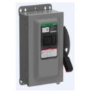 Safety Switch, Heavy Duty, Non-Fusible, 60A, 3 Wire, 3 Poles, 60HP, 600VAC/DC, Type 12, 6.53" H x 8.91" W x 7.17" D