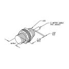 Metal Proximity Sensor - M18 - Sn7 mm - DC - Cable 2m - PTFE Coated - BI7-GT18K-AD4X