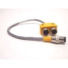 Turck M12 Splitter 2 Branch 5 wire PVC Gray 2 meter Home Run Cable (VB2-RS 4.5T-2/2FKM 4.5/S651)