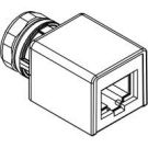 Ethernet Feed-Thru Receptacle M12 4 Pin Female to Straight RJ45 (FKSDD RJ45SF 44/ST)