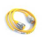 7/8 Minifast Double Ended Cordset 4 Wire, 10 meter, Straight Male to Female (RSM RKM 40-10M)