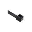4 Inch x 0.1 Inch 18Lb Black Polyamide Standard Cable Tie