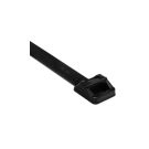 20.3 Inch x 0.49 Inch 250Lb Black Polyamide Heavy-Duty Cable Tie