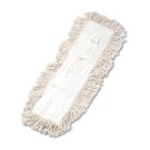 5" X 24" White 4-ply Cotton High-grade Cut-end Industrial Dust Mop Head