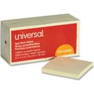 Post-It Note Pads 3 Inch X 3 Inch Yellow, 100 Sheets per Pad 12 Pads per Pack