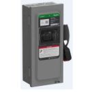 60 Amp 240 Volt 2 Pole w/Neutral Fusible NEMA 1 Safety Switch Disconnect Heavy Duty, 14.57" H x 6.36" W x 5.11" D