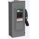 100 Amp 600 Volt 3 Pole Fusible NEMA 3R Raintight Safety Switch Disconnect Heavy Duty, 22.10" H x 9.08" W x 7.02" D
