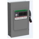 200 Amp 600 Volt 3 Pole Fusible NEMA 1 Safety Switch Disconnect Heavy Duty, 28" H x 16.61" W x 8.51" D