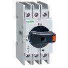 TeSys VARIO LS Body Switch Disconnect. 3-Pole. 16 Amphers. 3 Normally Open Contacts. Back DIN Rail Mounting