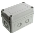 Plastic Enclosure, IP66, NEMA 13, Multipurpose, Thermoplastic, 5", 3.06", 3.02", IP66