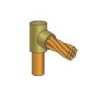 1/0AWG L160 90 Grounding Mold