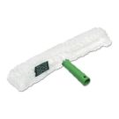 10 Inch Strip Washer with Green Nylon Handle, White Cloth Sleeve