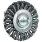 3-1/4 Steel Standard Twist Knotted Wire Wheel Brush