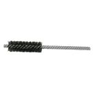 Double Stem Double Spiral Power Tube Brush, 5/8 in Dia x 2 in L, 5 in OAL, 0.005 in Stainless Steel Wire