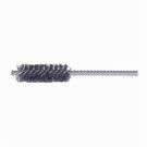 Double Stem Double Spiral Power Tube Brush, 1 in Dia x 2-1/2 in L, 5-1/2 in OAL, 0.006 in