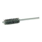Double Stem Double Spiral Power Tube Brush, 1-1/4 in Dia x 2-1/2 in L, 5-1/2 in OAL, 0.006 in