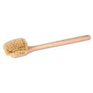 Utility Scrub Brush, 20 in Brush, Foam Block, 20 in OAL, 2 in Tampico Trim