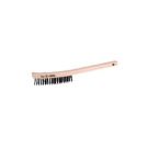 Scratch Brush, 5 in L Brush, 13-1/2 in Block, 13-1/2 in OAL, 1 in Carbon Steel Trim