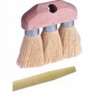 3-Knot Roof Brush, 6-1/4 in Block, 6-1/4 in OAL, 3-1/4 in Tampico Trim Combo With 44574 48in Handle