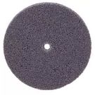 Unitized Wheel, 3 in Dia x 1/2 in THK, 1/4 in