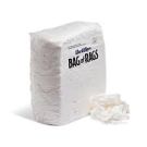 WorkWipes® New White 100% Cotton Rags in Bag, 20 Lbs