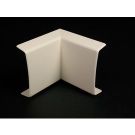2-1/2" L Ivory Non-Metallic Raceway Internal Elbow