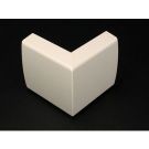 2-1/2" L Ivory Non-Metallic Raceway External Elbow