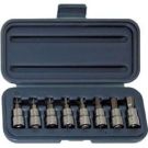 3/8" Drive 8-piece 2 To 10 mm Drive Hex Bit Socket Set
