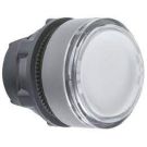 Head For Illuminated Push Button, Harmony XB5, Grey Bezel, White Flush, 22MM, Universal Led, For Insertion Of Legend