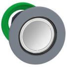 Head For Pilot Light, Harmony XB5, Grey Bezel, White, 30MM, Universal Led, Plain Lens